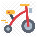 Tricycle Transport Vehicle Icon