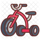 Tricycle Cycle Bike Icon