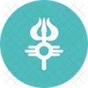Trisula Sanskrit Trois Lances Icône