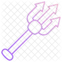 Trident Halloween Devil Icon