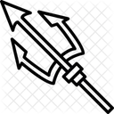 Trident Poseidon Greek Mythology Icon