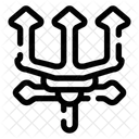 Trident Poseidon Spear Icon