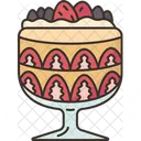 Trifle Dessert Layered Icône