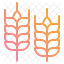 Trigo Cevada Ramo Ícone