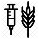 Trigo Nao Transgenico Injecao Cirurgia Ícone