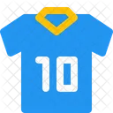 Fussball Trikot Spieler Symbol