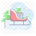 Navidad Vacaciones Trineo Icon