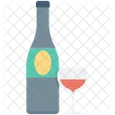 Trinken Alkohol Flasche Symbol