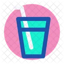 Glas trinken  Symbol