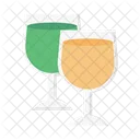 Glas trinken  Symbol