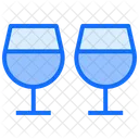 Glas trinken  Symbol