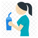 Wasser trinken  Symbol