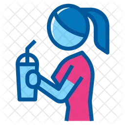 Wasser trinken  Symbol