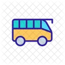 Tourist Travel Bus Icon