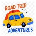 Trip Car Adventure Road Trip Icon