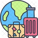 Trip Luggage Flight Icon