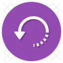 Triple Arrow Rotation Clockwise Icon