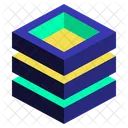 Geometric Cube 3 D Icon