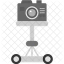 Tripod Camera Lens Icon
