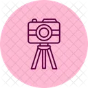 Tripod Camera Video Icon