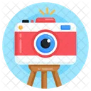 Camera Stand Tripod Photography Stand Icon