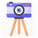 Camera Stand Tripod Photography Stand Icon