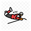 Tripping Ice Hockey Icon
