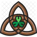 Triquetra Celtic Triangle Icon