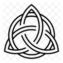 Triquetra Celtic Knot Icon
