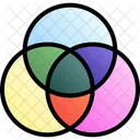 Venn Diagram Diagram Triquetra Icon