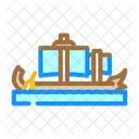 Trireme Ancient Ship Icon