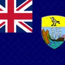Tristan Da Cunha Flag Country Icône