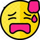 Triste Emoji Cara Icono