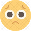 Triste Emoji Sentiments Icon