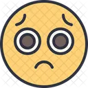 Triste Emoji Sentimientos Icono