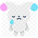 Triste Kawaii Conejito Icon