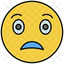 Triste Emoji Malheureux Icône