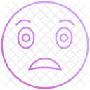 Triste Emoji Malheureux Icône