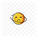 Triste Cara Emoji Emoji Triste Icono