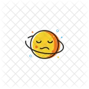 Triste Cara Emoji Emoji Triste Icono