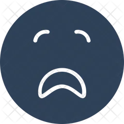 Triste Emoji Ícone