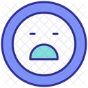 Triste Emoji Malheureux Icône