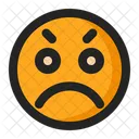 Triste Emoji Emoticon Icono