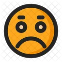 Triste Emoji Emoticon Icono