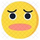 Triste Emoji Emoticon Icono