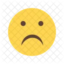 Triste Emoji Visage Icon