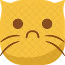 Emoticon De Gato Ícone