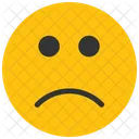 Triste Emoji Smiley Ícone