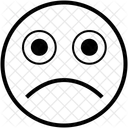 Smiley Triste Expressions Icône