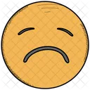 Triste Visage Emoji Icon